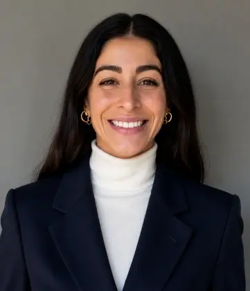 Dr. Bianca Gardner, dentist at Niceville dental practice, smiling professionally.